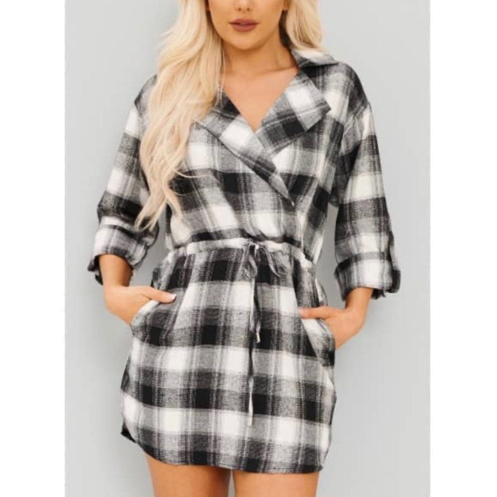 NanaMacs Plaid Dress